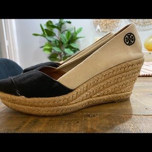 Tory Burch Espadrilles wedges size 10